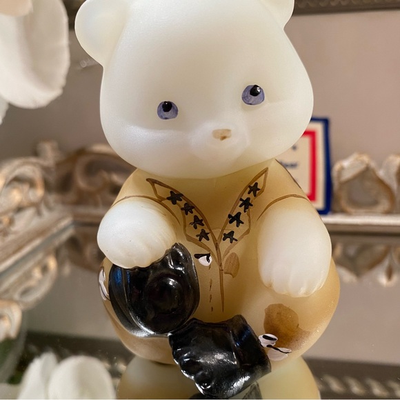 Fenton Schwartz Bear Operation Desert Storm 1991 Figurine - Picture 8 of 10